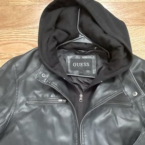 Guess faux leather jackets
